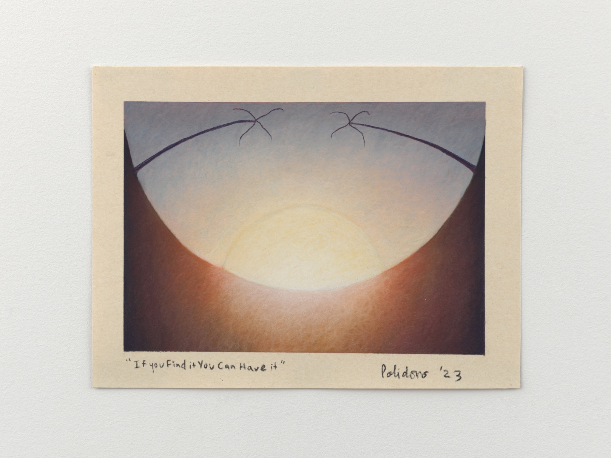 Preparatory drawing for If You Find It You Can Have It