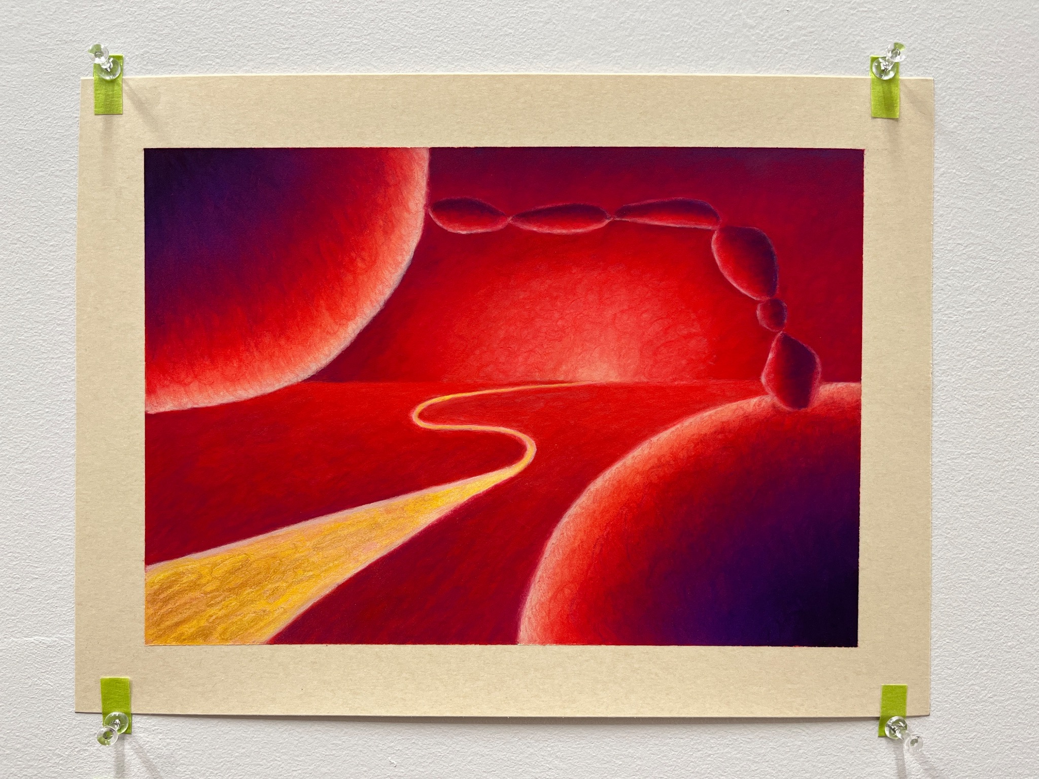 Preparatory drawing for Lava Love